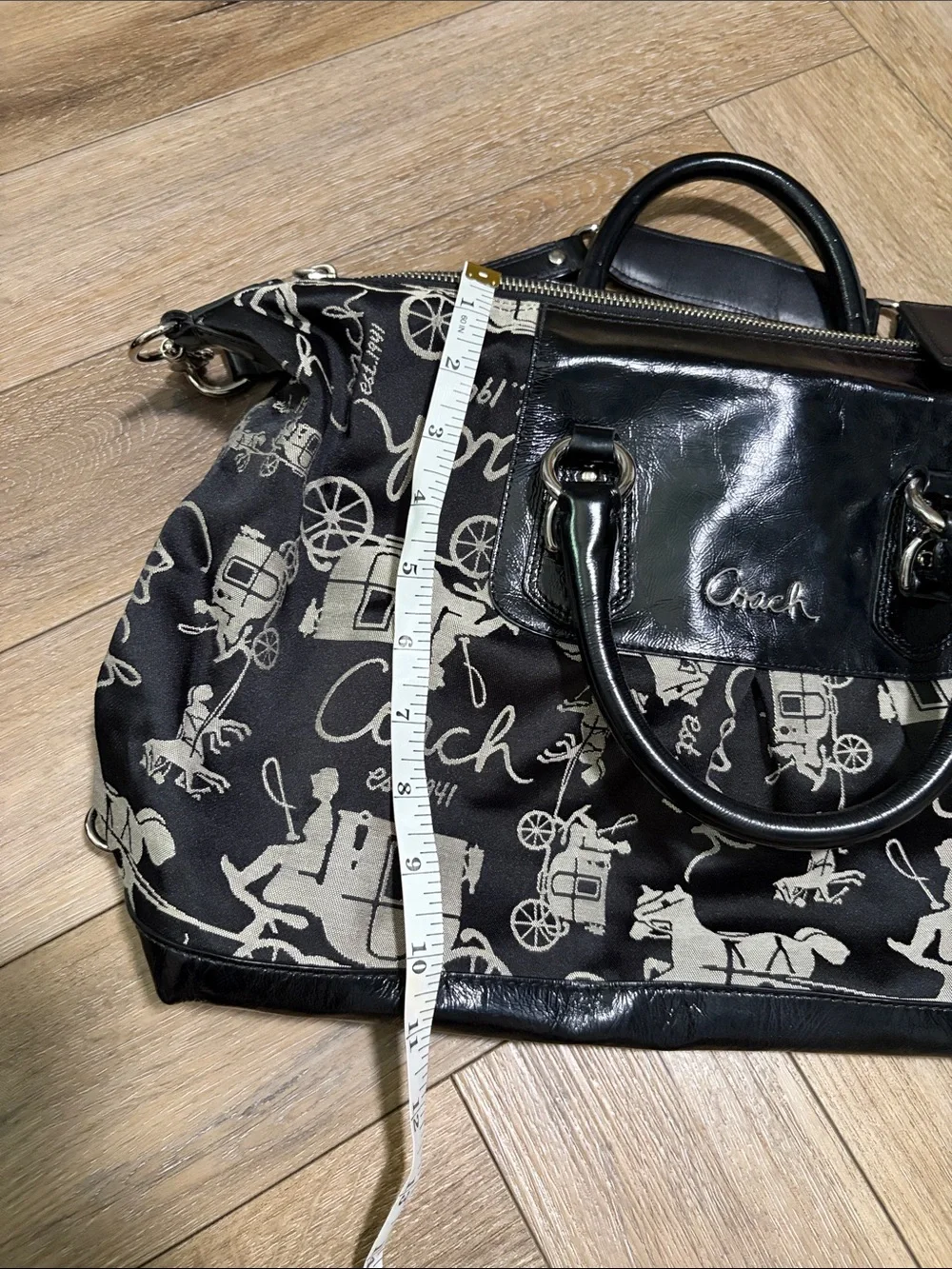 Vintage Coach Carriage Bag